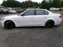 2007 BMW 530xi, White, Leather, Sunroof, 145,089 Miles, Vin # WBANF73587CY1