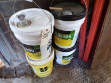 (2) 5-Gallon Jugs Of 15w-40 John Deere Engine Oil (Look Unopened), (1) Part