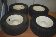 (4) PRO TECH TIRES ON RIMS, CST 16x6.50-8,