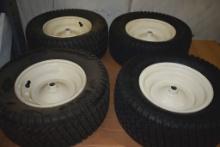 (4) PRO TECH TIRES ON RIMS, CST 16x6.50-8,