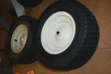 (2) PRO TECH TIRES ON RIMS, CST 16x6.50-8,