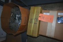 (3) BOXES OF SEAT BELT PARTS; BUCKLES, TONGUES AND