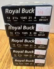 Royal Buck 12 gauge 2 3/4 1345 25 shells