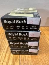 Royal Buck 12 gauge 2 3/4 1345 20 shells