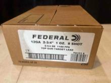 Federal 12 Gauge 2-3/4 sealed case 250 rounds