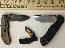 Guidesman, Recon, and BKT Pocket knives