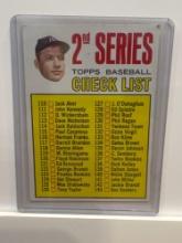 1967 Topps Mantle check list