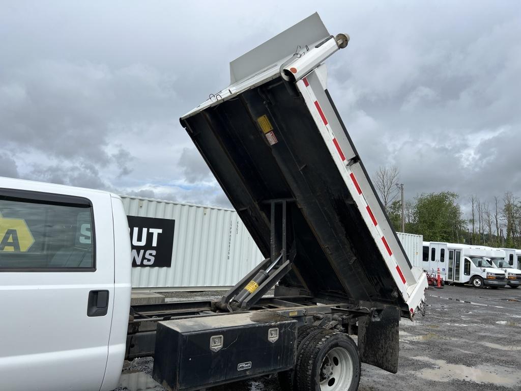 2008 Ford F450 XL SD Crew Cab 4WD Dump Truck