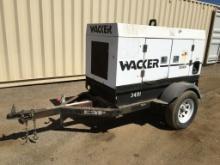 2017 Wacker G25 20KW Generator,