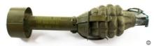 MK2 Training Grenade (Inert) in M1A2 Grenade Adaptor