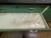3rd from Top Left Green Drawer - Petri Dishes