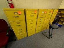 5 Filing Cabinets Conference Room