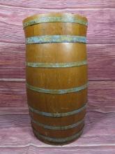 Wooden Oak Barrel