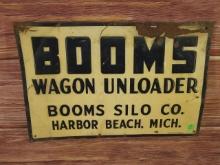 Booms Wagon Unloader Sign