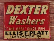 Dexter Washing Machine Sign