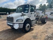 2014 FREIGHTLINER M2 SINGLE AXLE VIN: 1FVACXDT1EHFT2107 CAB & CHASSIS