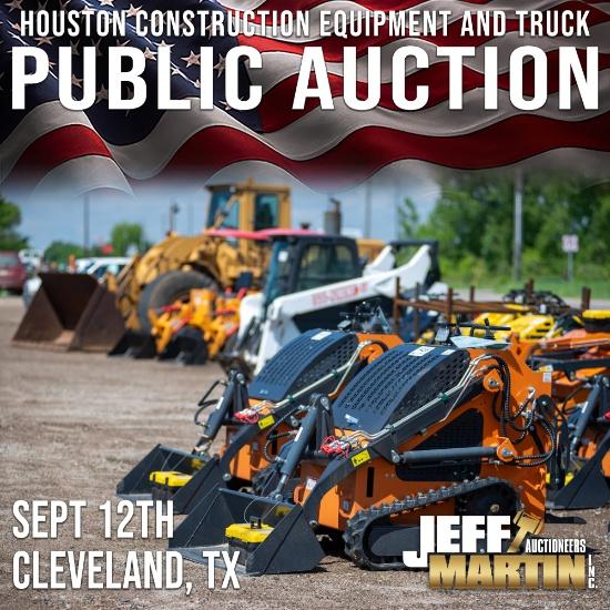 HOUSTON CONSTRUCTION EQUIPMENT AND TRUCK AUCTION