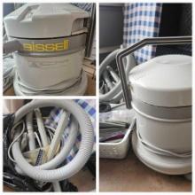 VINTAGE BISSEL WET VAC WITH ACCESSORIES