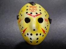 Ari Lehman JASON Friday the 13th  Autographed & Multi Inscribed Mask & Photo Lot JSA W coa