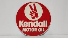 Original Kendall Dealer Tin Sign