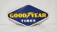Original Goodyear Tin Sign