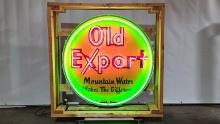 Original Old Export Beer Tin Neon Sign