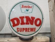 Original Sinclair Dino Supreme Gas Pump Globe