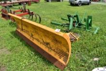 Power Angle Truck Plow Fabricated for Loader