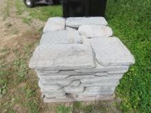 PENNSYLVANIA BLUE STONE ROUNDED PAVERS APPROX