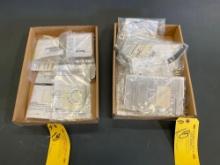 BOXES OF NEW WHEEL BEARING SEALS, HUB CAP, BALANCE WEIGHTS, BRAKE SHIM & VALVE STEMS 90005127,