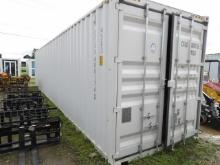 Single Use 40' 5 Door Storage Container, 4 Side Doors Are Nice For Storage