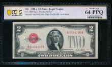 1928A $2 Legal Tender Note PCGS 64PPQ