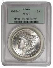 1900-O $1 Morgan Silver Dollar PCGS MS63