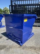 New Hopper Dumpster W/ Fork Inserts