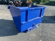 New Hopper Dumpster W/ Fork Inserts