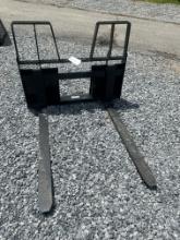 New Quick Attach 4200 IB Capacity Pallet Forks