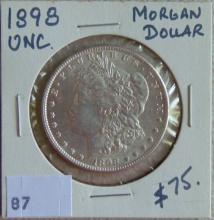 1898 Morgan Dollar UNC.