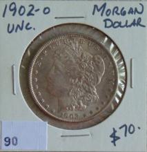 1902-O Morgan Dollar UNC.