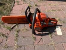 Husqvarna 240 Gas Chain Saw w/14'' bar. NO SHIPPING AVAILABLE ON THIS LOT!