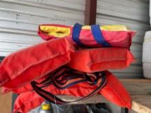 Assorted Life Jackets.