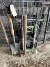 Cosco Folding Step Stool and Lawn and Garden Tools. NO SHIPPING AVAILABLE ON THIS LOT!