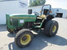 JD 5200 4WD Dsl Tractor, ROPS, 3Pt, 3 Hyd Remotes,