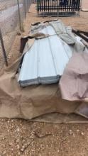 100 10’ sheets Galvalume Steel Siding/roofing