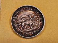 Silver Cape Town The kennel Association medal