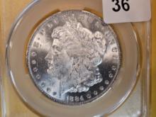 CAC! 1884-O Morgan Dollar in Mint State 63