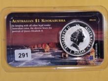 GEM 1992 Australia Silver Dollar
