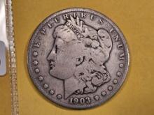 * Semi-key 1903-S Morgan Dollar