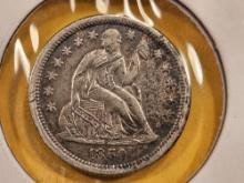 * Better 1859-O Seated Liberty Dime in About Uncirculated Plus - details