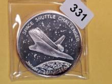 Space Shuttle CHALLENGER Silver
