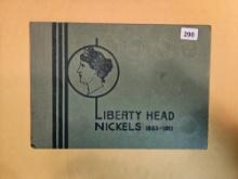 Partially complete Liberty "V" Nickel collection